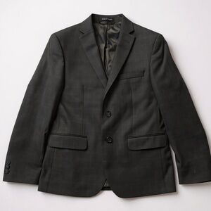 Lauren Ralph Lauren Boys Black Plaid Blazer Jacket 16R